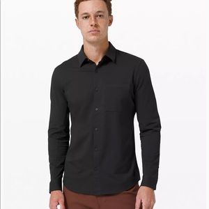 Lululemon Black Button Down